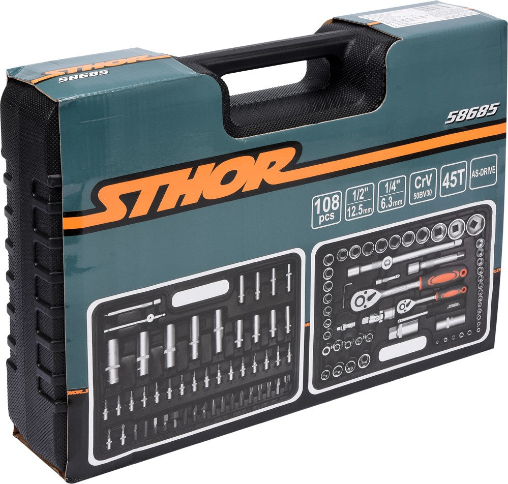 TOOL SET 1/2" 108PCS (58685)