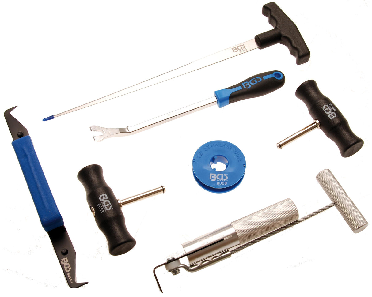 WINDSCREEN REMOVAL SET | 7 PCS. (8004)