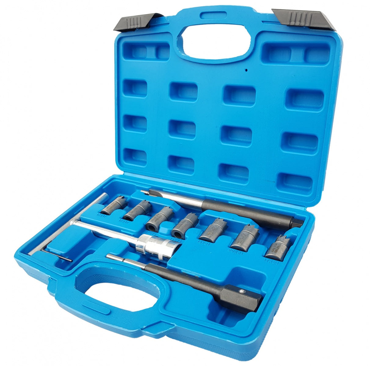 DIESEL INJECTOR SEAT CLEANING SET | 10 PCS. (SK1452)