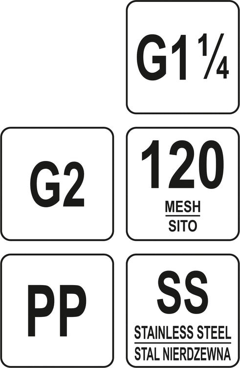 MESH INSERT FOR 1.5 AND 2'' WATER FILTER (88936)