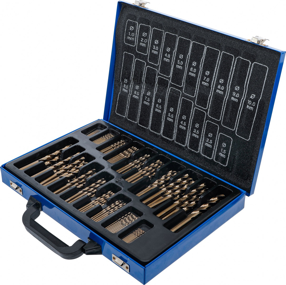 TWIST DRILL SET | HSS | 5% COBALT ALLOY | 1 - 10 MM | 170 PCS. (2000)