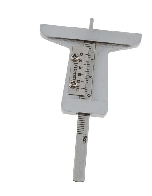 TIRE TREAD DEPTH GAUGE | STAINLESS STEEL | 0-50 MM (TG001)