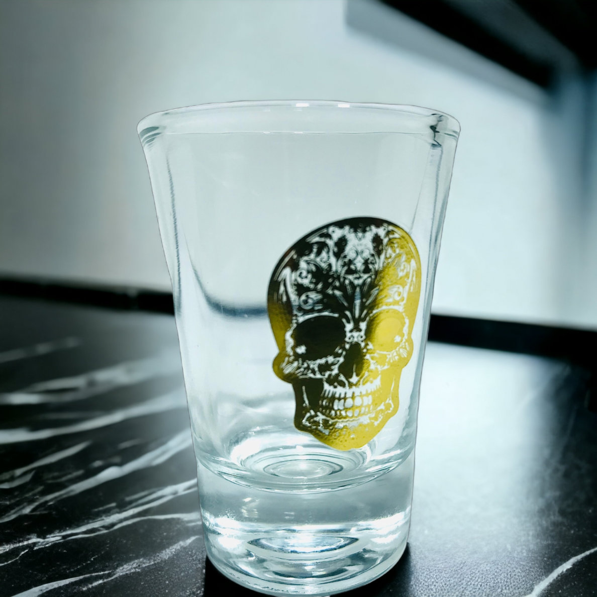SKULL SHOT GLASS | 4.3X6.4CM | 40ML (64445)