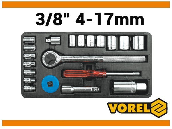 SOCKET SET 21PCS (58210)