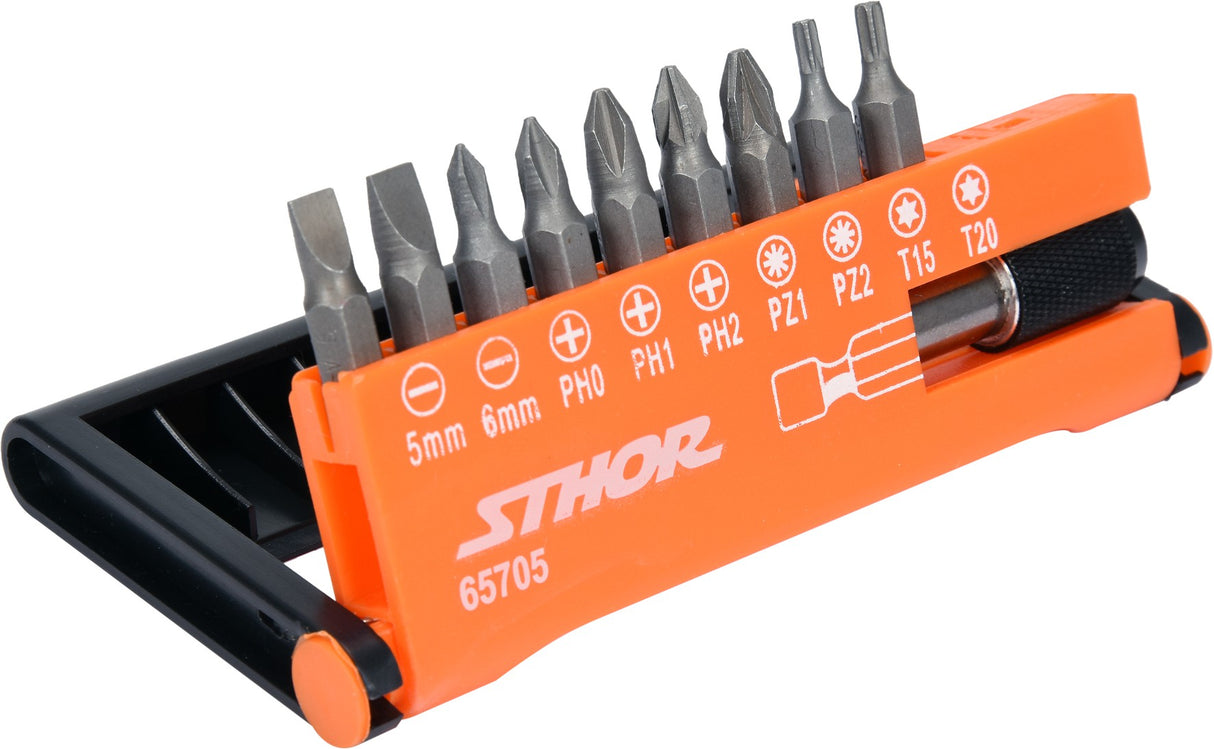 10PCS SCREWDRIVER BIT SET (65705)