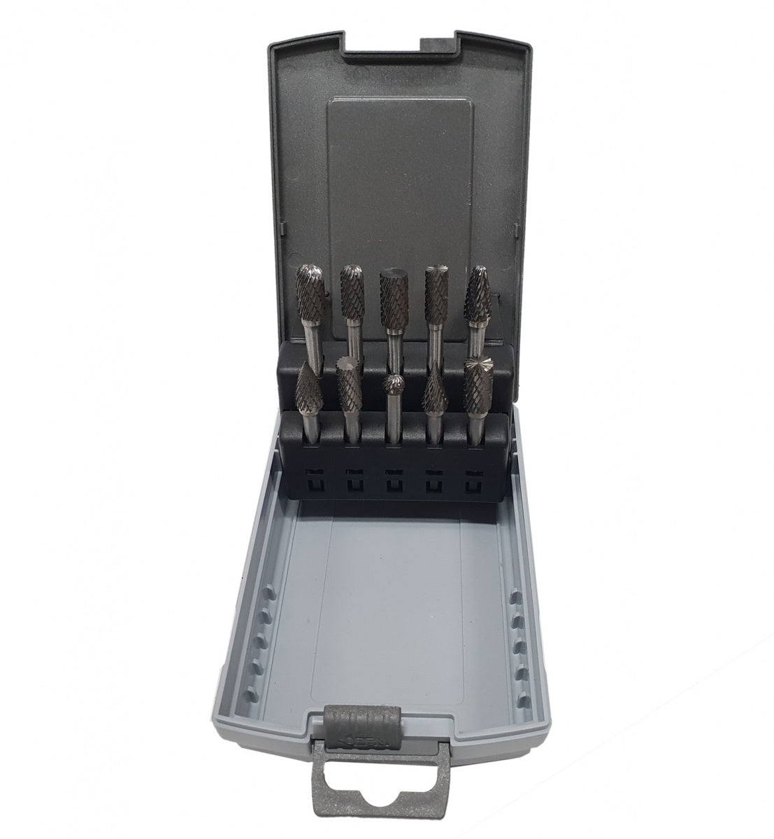 TUNGSTEN CARBIDE DIAMOND BURR SET | 10 PCS. (SK1623)