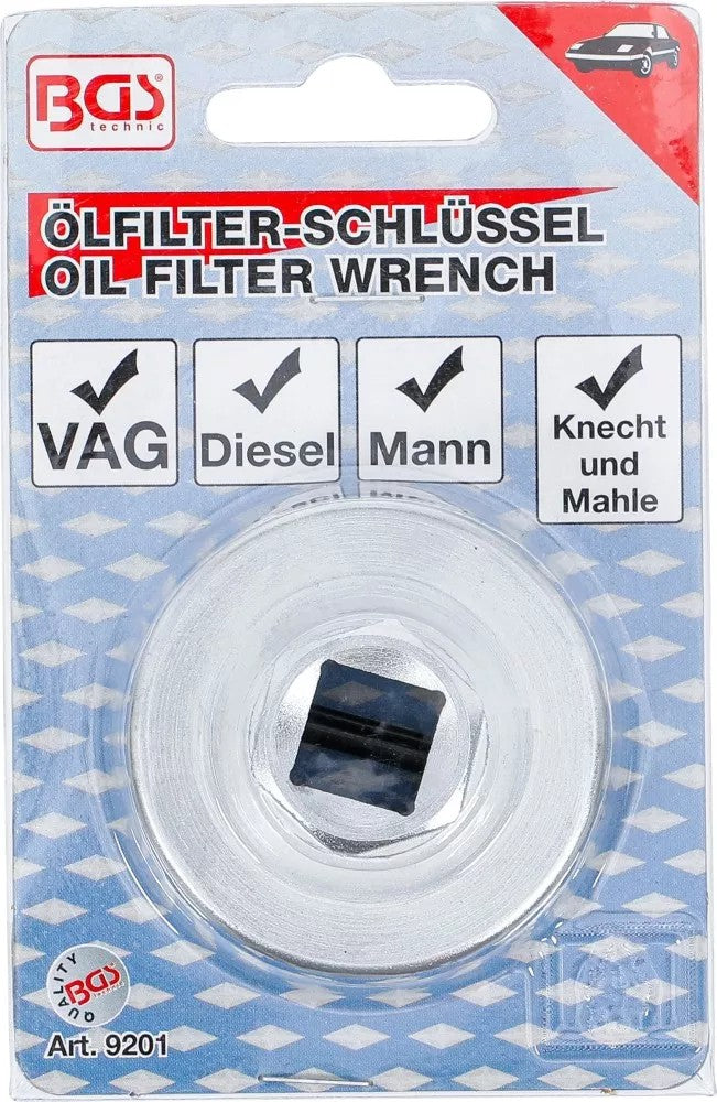 OIL FILTER WRENCH | FOR VAG DIESEL WITH MANN/MAHLE FILTER (9201)