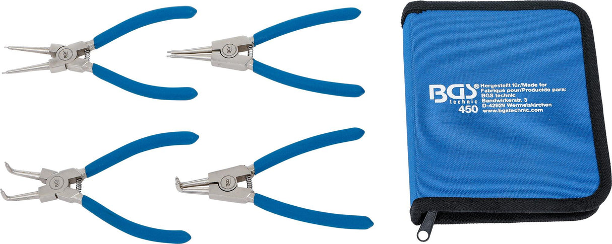 CIRCLIP PLIERS SET | 150 MM | 4 PCS. (450)