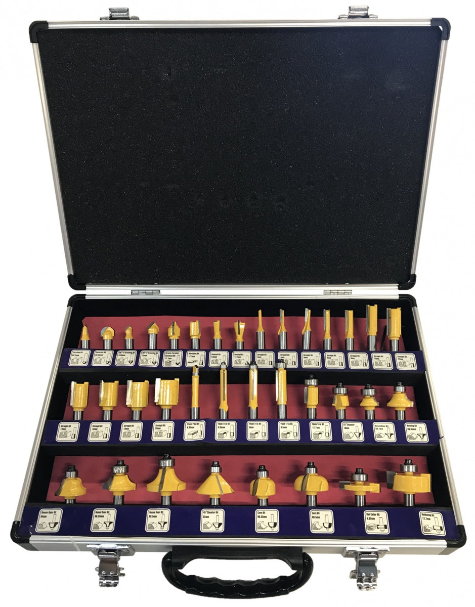 WOOD ROUTER BIT SET | 35 PCS. (SK1635-B)