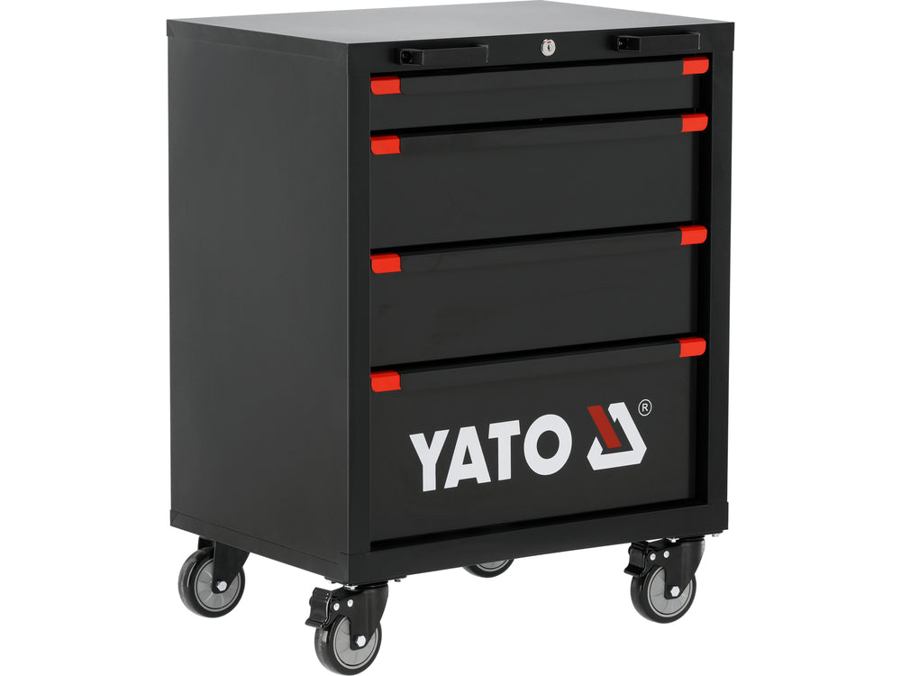 WORKSHOP CABINET ON WHEELS | WITH 4 DRAWERS | 63.5 X 45.7 X 84.0 CM (YT-08963)