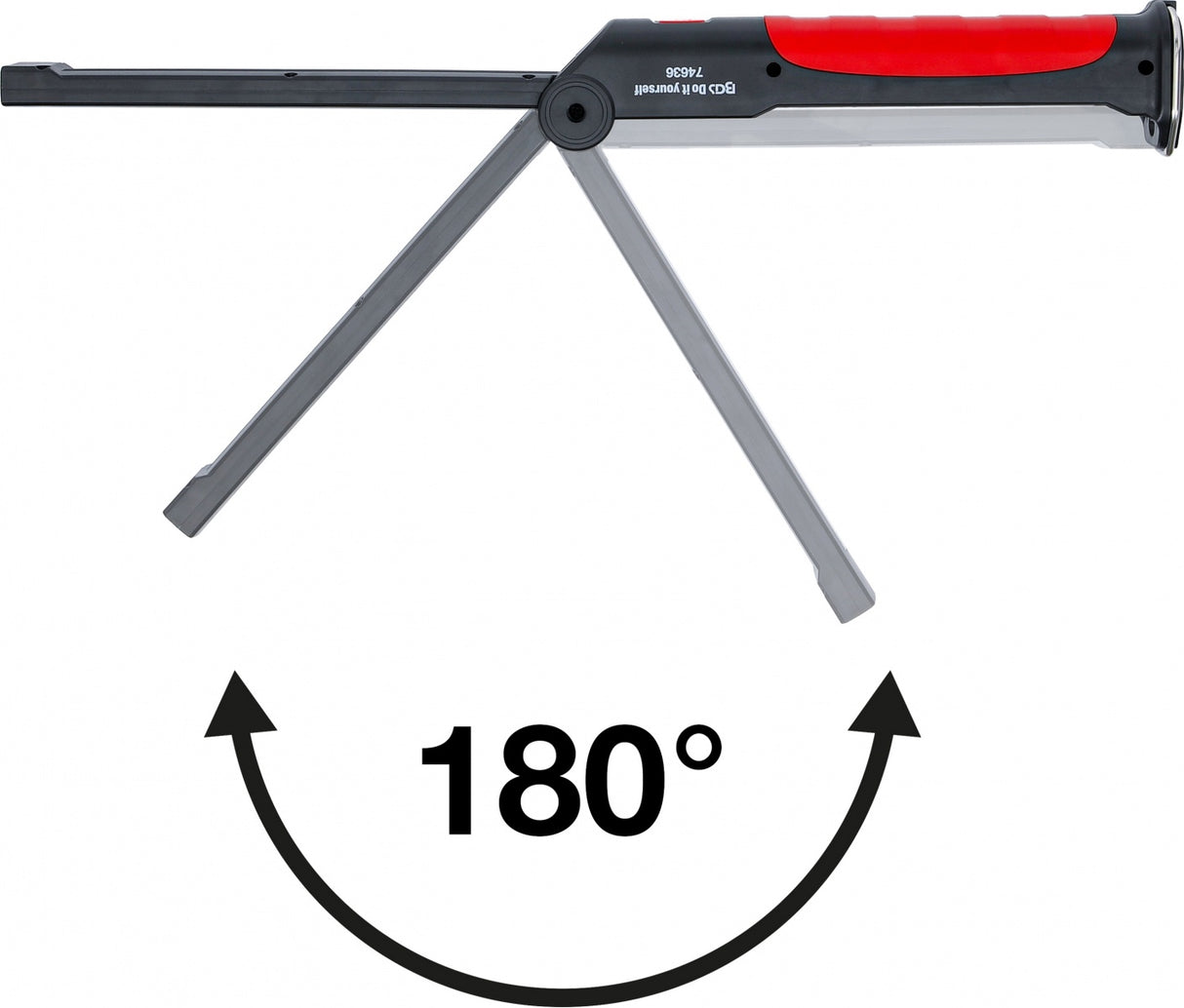 CORDLESS BENDY LAMP | COB-LED | 6.5 W | WITH CHARGING STATION (74636B)