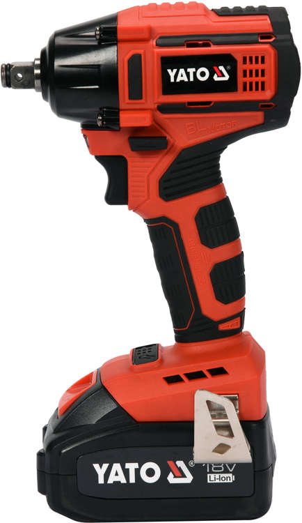 IMPACT SCREWDRIVER BL MOTOR 1/2'' - 3AH (YT-82802)