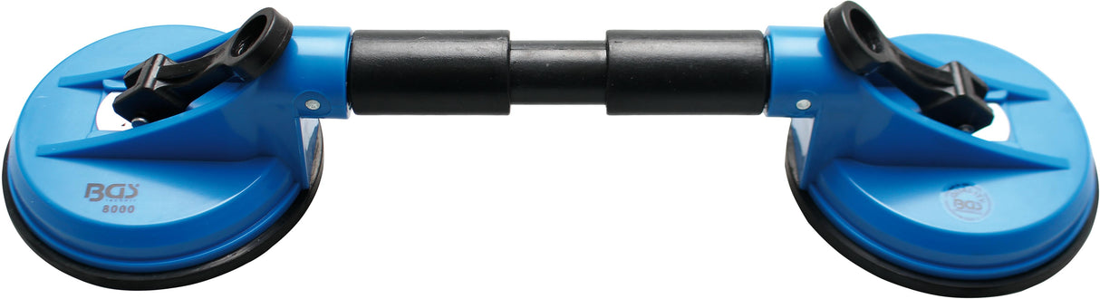 TWIN SUCTION LIFTERS | ABS | WITH FLEXIBLE HEADS | Ø 120 MM | 390 MM (8000)