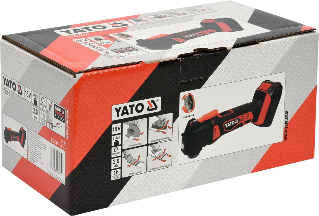 OSCILATING MULTITOOL 18V - 2AH (YT-82818)