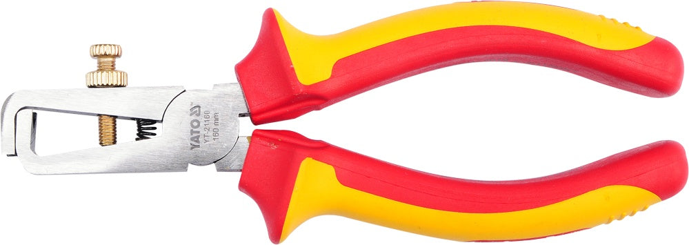 INSULATED WIRE STRIPPING PLIERS 160 VDE (YT-21160)