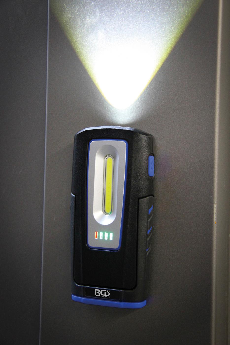 COB LED WORKSHOP LAMP WITH MAGNET AND HOOK | FOLDABLE | WITH WIRELESS CHARGING FUNCTION (85331)