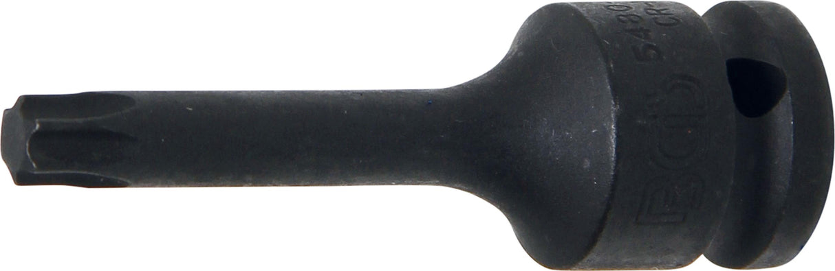 IMPACT BIT SOCKET | LENGTH 75 MM | 12.5 MM (1/2") DRIVE | T-STAR (FOR TORX) T50 (5480-T50)