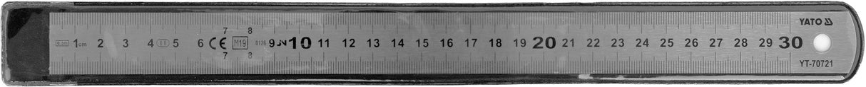 SS STRAIGHTEDGE 300MM (YT-70721)