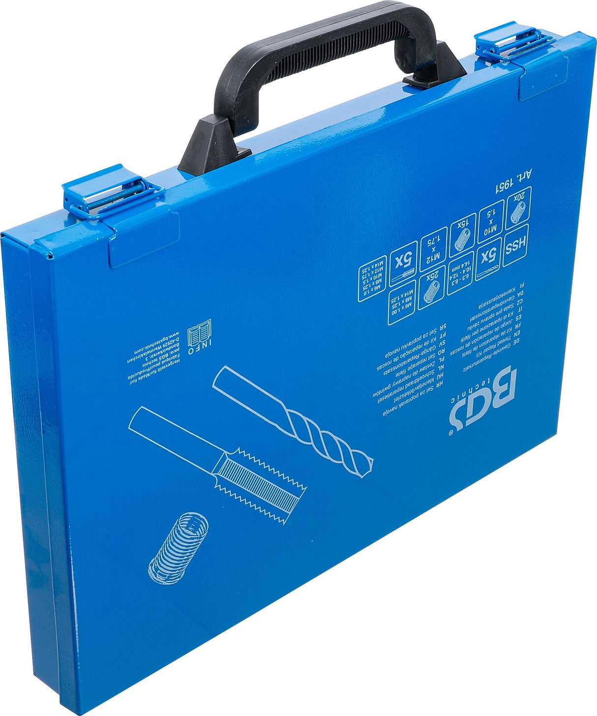 THREAD REPAIR KIT | M6 - M14 | 130 PCS. (1951)