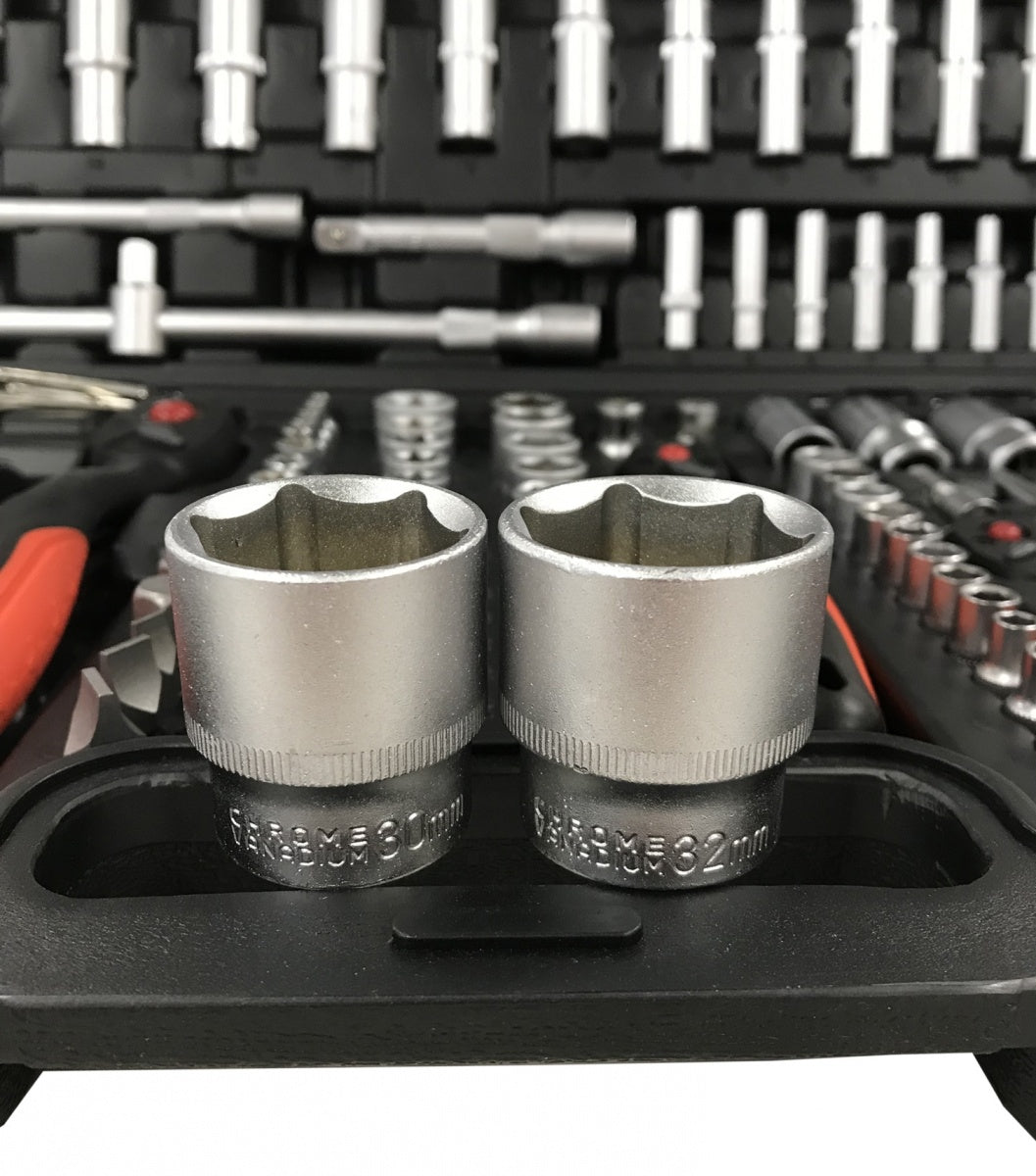 TOOL SET | 6.3 MM (1/4") / 10 MM (3/8") / 12.5 MM (1/2") | 173 PCS. (BT500173)