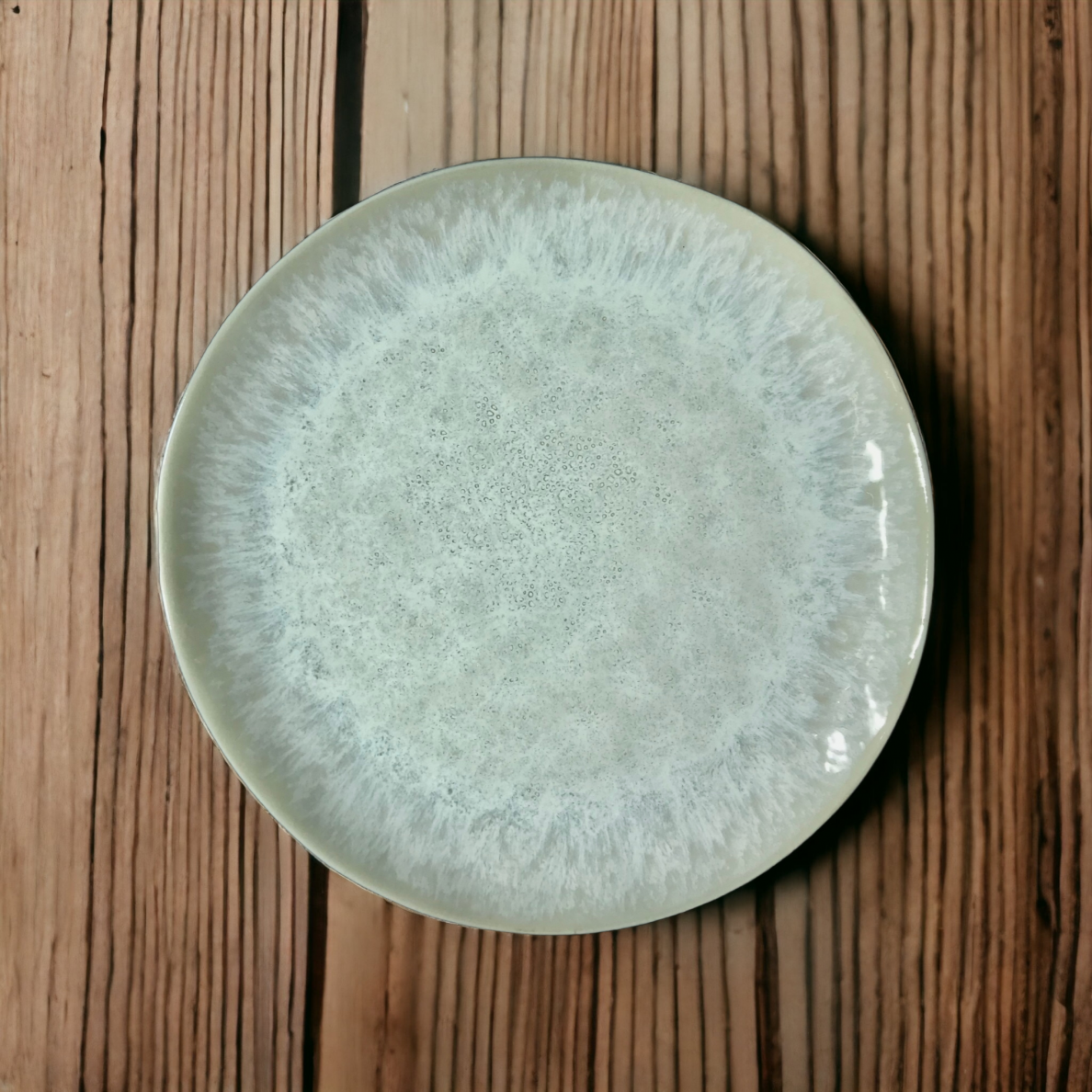 PLATE JAZZ | GLOSSY | WHITE | CERAMIC | Ø20CM (69997)