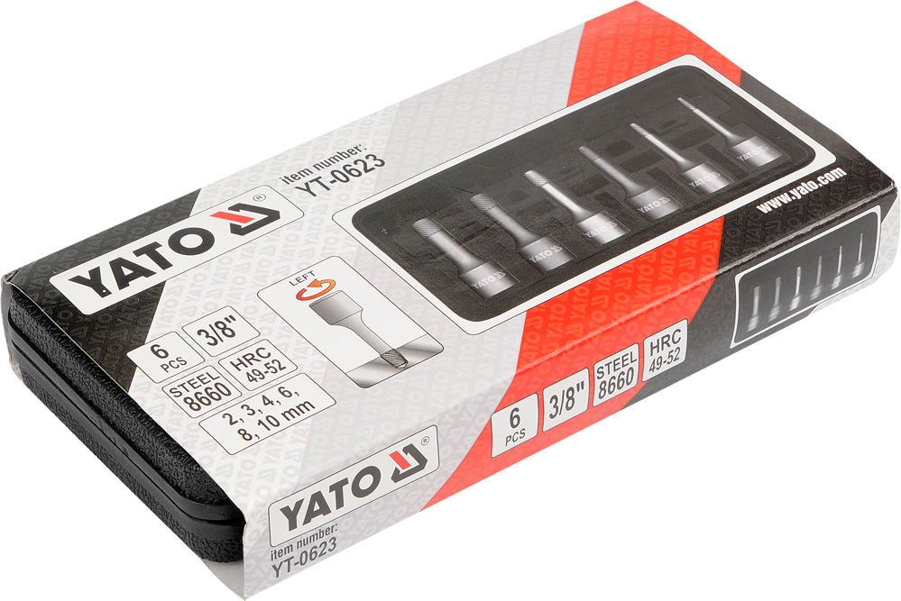 6PCS BOLT EXTRACTOR SET (YT-0623)