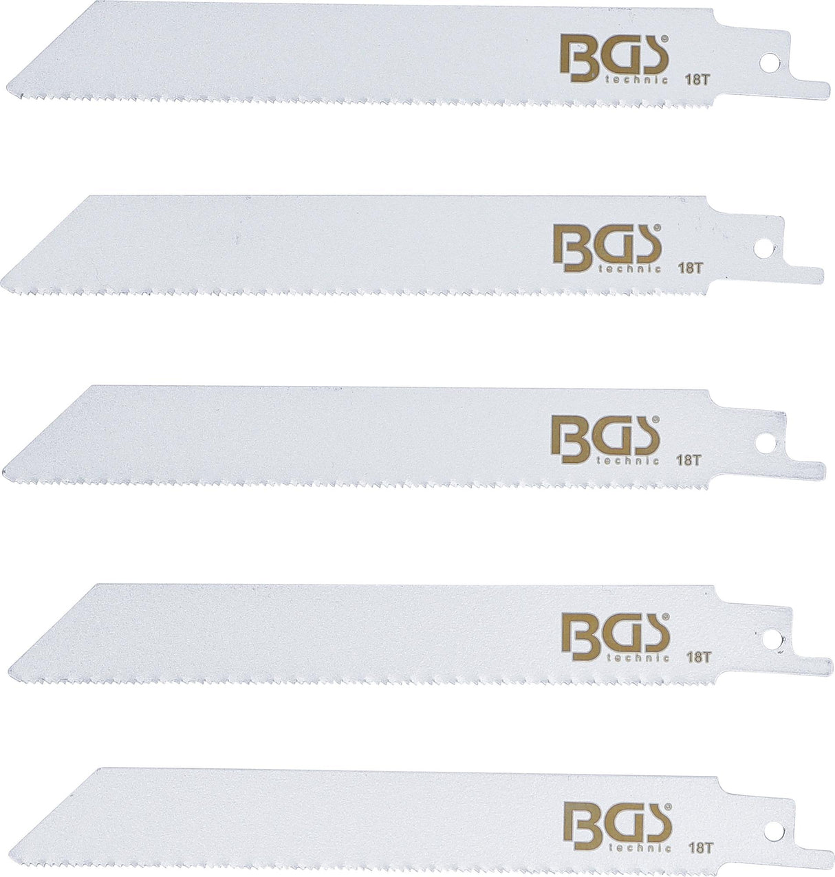 RECIPROCATING SAW BLADE SET | FOR BGS 709933, 74520 | 5 PCS. (74382)