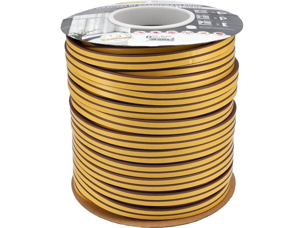 SEAL F.WINDOWS&DOORS EPDM T.D BROWN 100M (76767)