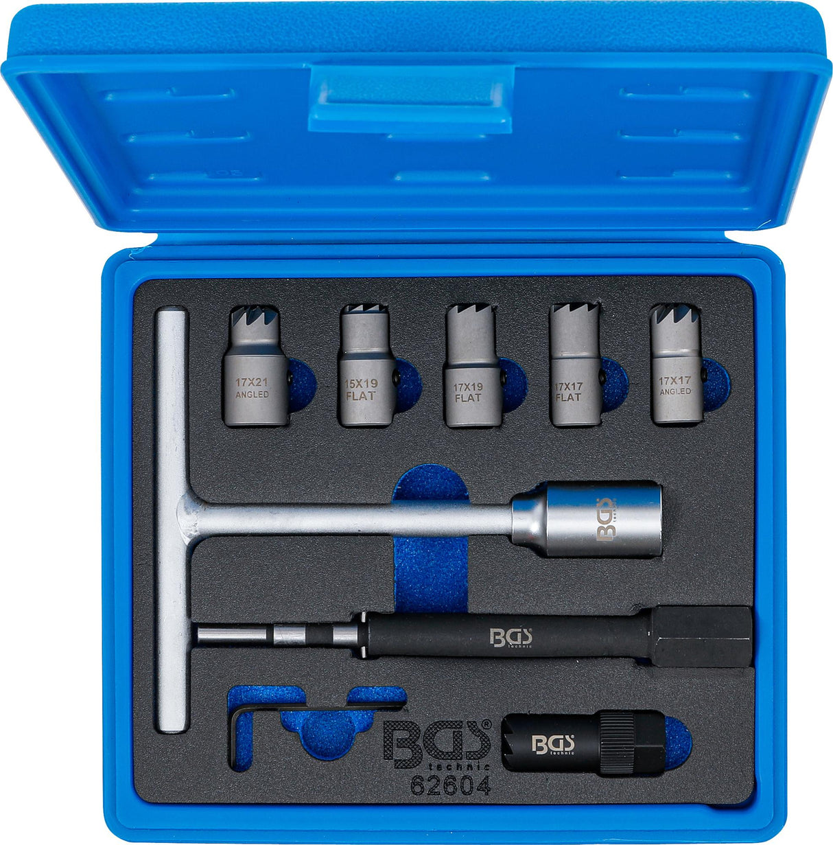 INJECTOR SEALING SURFACES CUTTER SET | 9 PCS. (62604)