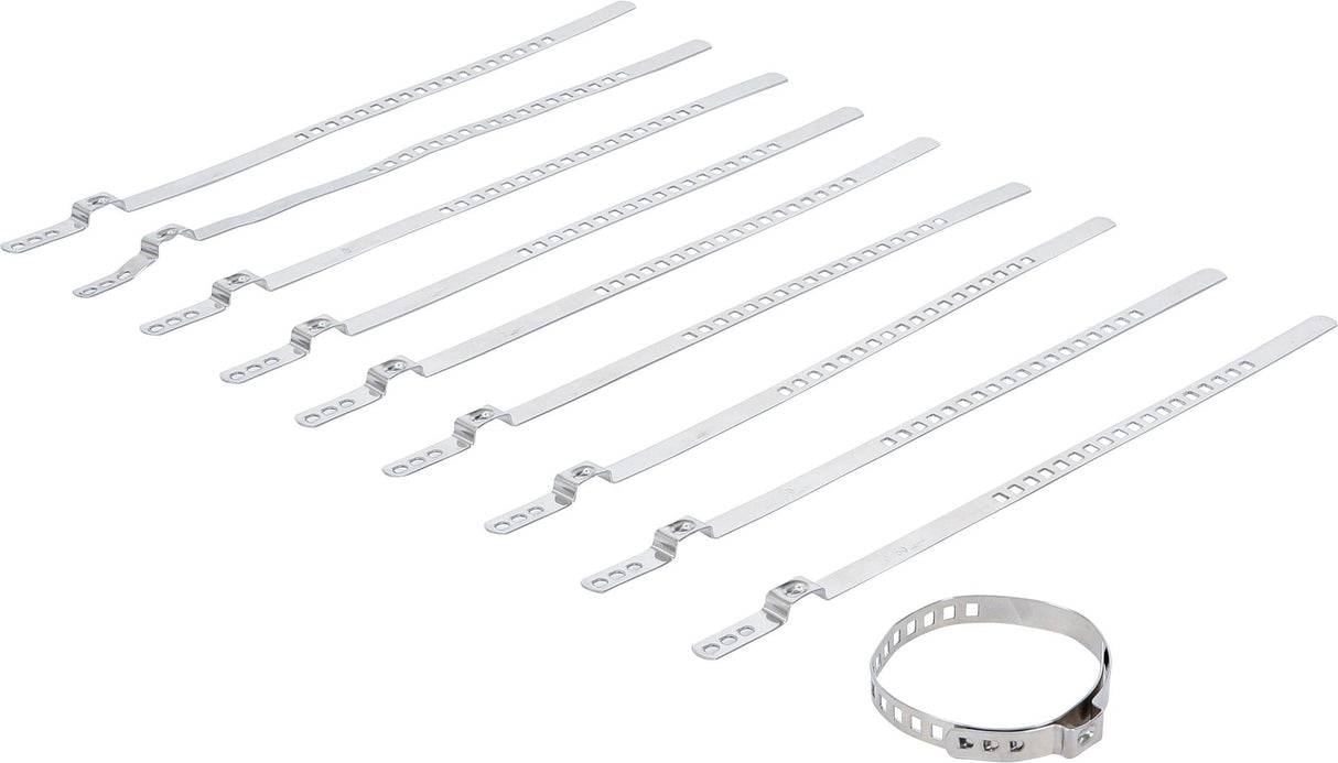 AXLE BOOT CLAMP SET | STAINLESS STEEL | 7 MM | 20 - 50 MM | 10 PCS. (70327)