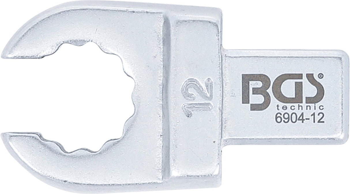 PUSH FIT RING SPANNER | OPEN TYPE | 12 MM | SQUARE SIZE 9 X 12 MM (6904-12)