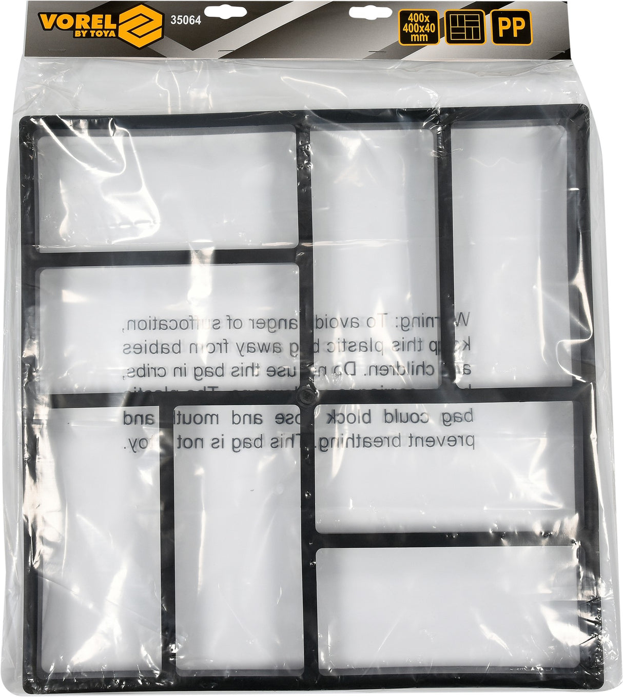 DIY GARDEN PAVING STONE MOULD (35064)