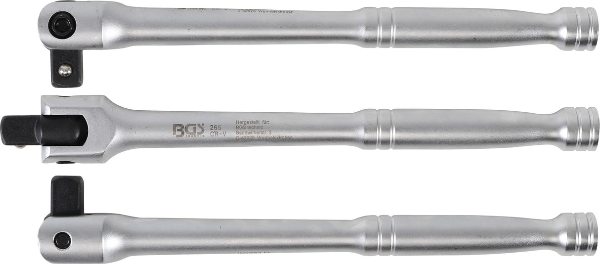 FLEXIBLE HANDLE | EXTERNAL SQUARE 12.5 MM (1/2") | 250 MM (265)
