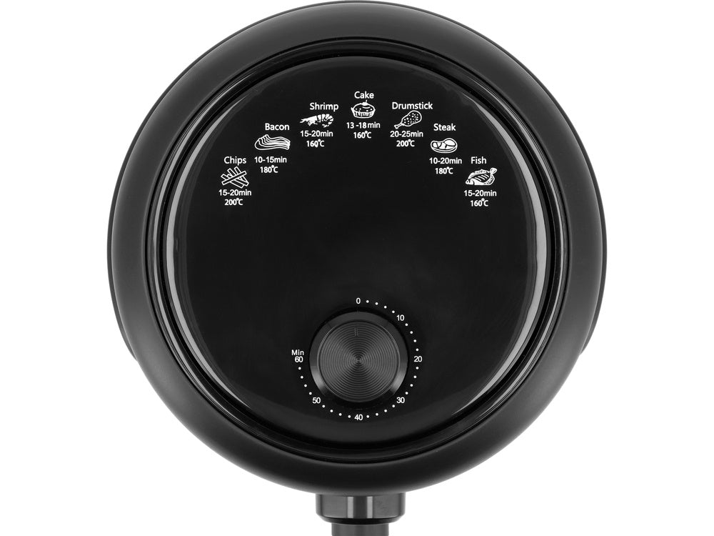 AIR FRYER 1000W 2.6L BLACK (67560)