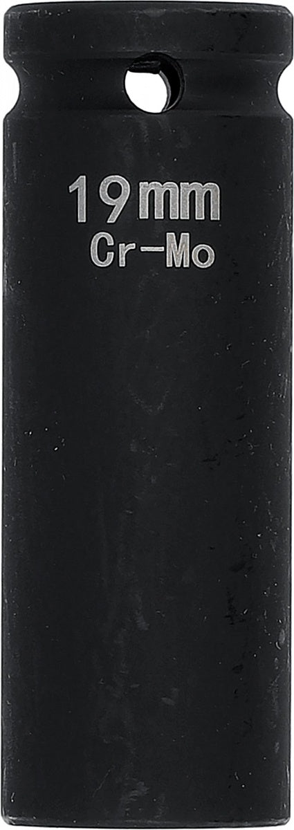 IMPACT SOCKET HEXAGONAL LONG | 12.5 MM (1/2") | 19 MM (YT-10295)