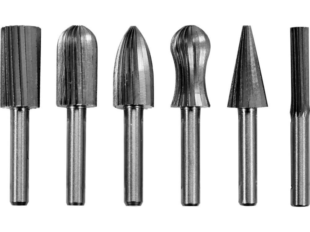 SET OF 6PCS ROTARY FILES FOR METAL (YT-61711)