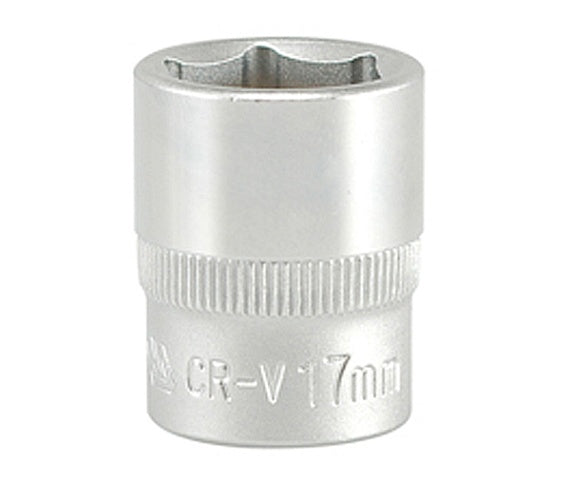 SOCKET 17MM 3/8" 6 PT CV REGULAR (YT-3812)