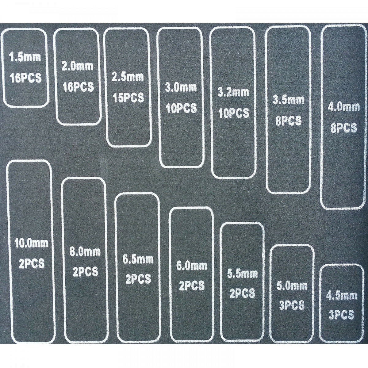 METAL DRILL BIT SET | (HSS-CO / INOX) COBALT M35 | COBALT ALLOY | 1.5 - 10 MM | 99 PCS. (DR397)