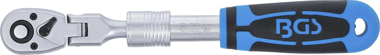 REVERSIBLE RATCHET, EXTENDABLE, BENDABLE | 6.3 MM (1/4") | 210 - 250 MM (25125)