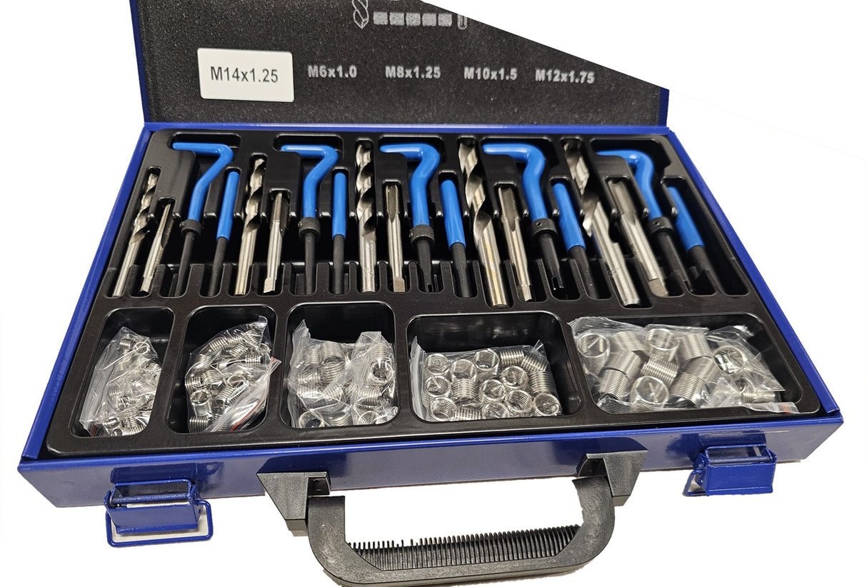 THREAD REPAIR KIT | M6 - M14 | HSS4241 | 130 PCS. (SK09151)