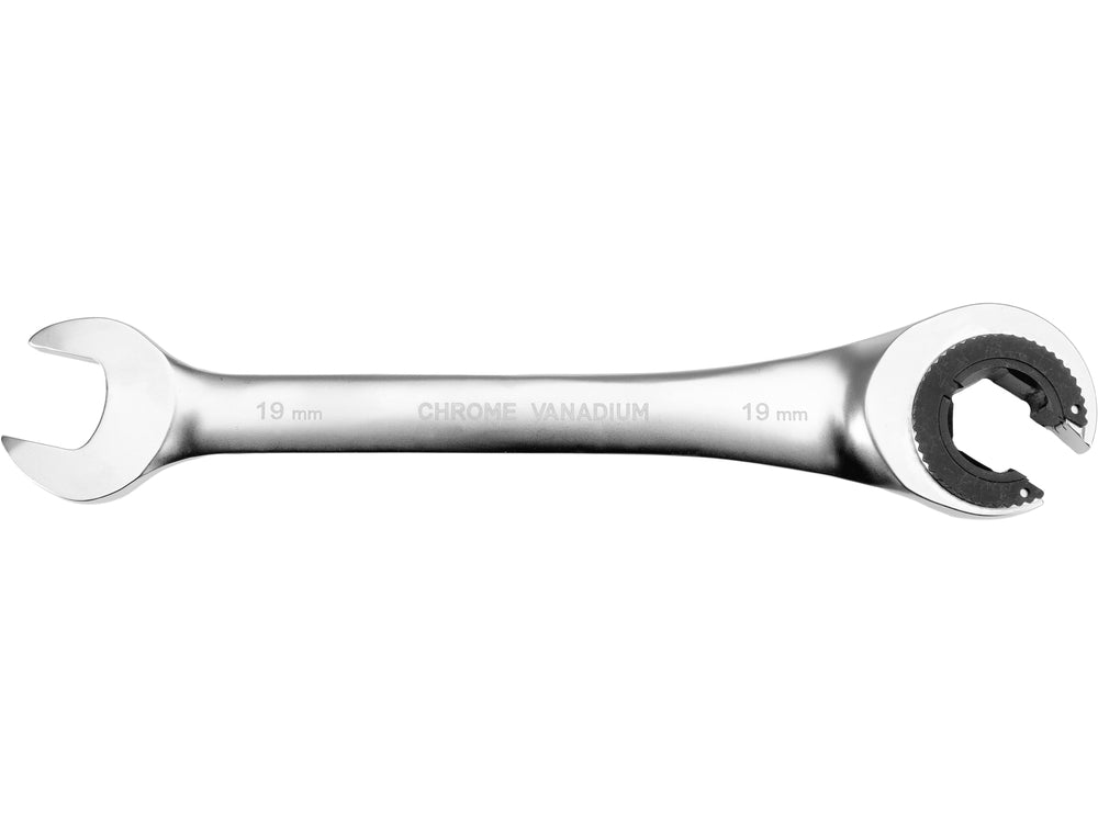 FLARE NUT RATCHET WRENCH 19MM (YT-01341)