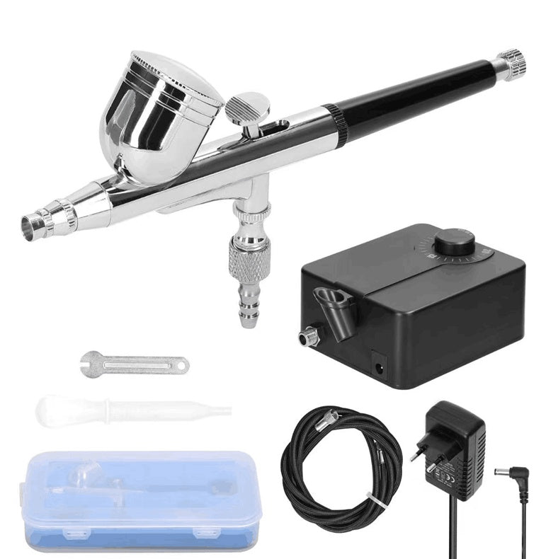 AIRBRUSH WITH COMPRESSOR | AUTOMATIC | 12V | 12 L/MIN (AB12A)