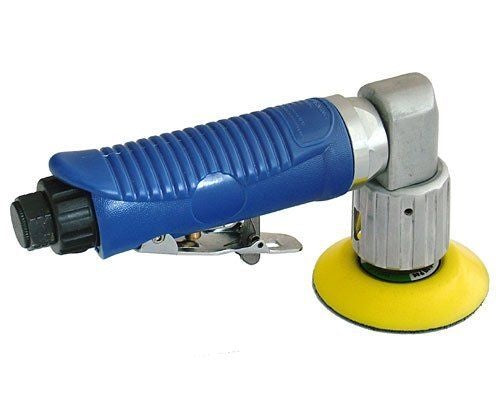 ANGLE PNEUMATIC GRINDER / ORBITAL POLISHER | 50 MM+70 MM PADS | 10 PCS. SHEETS (AS2031)