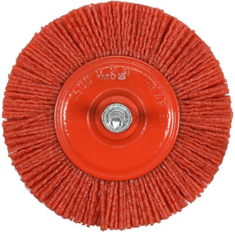 CIRCULAR BRUSH 100MM NYLON FOR DRILL (YT-47792)