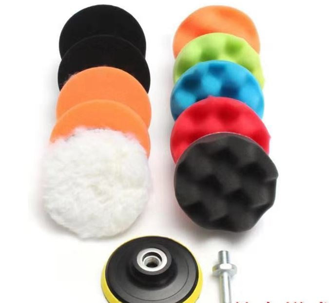 POLISHING PAD SET | Ø 115 MM | 12 PCS. (BW1012)