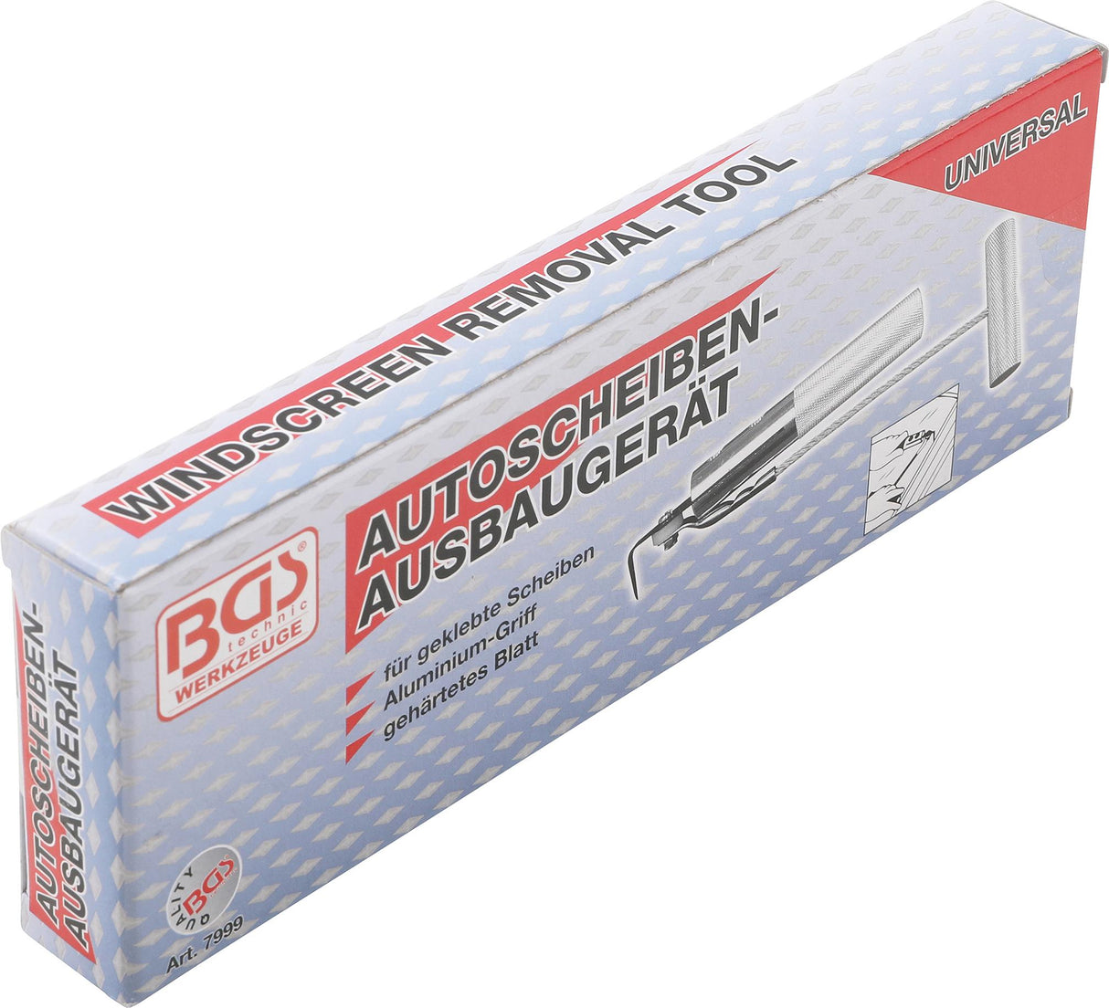 TOOL FOR REMOVING GLUED CAR WINDOWS (7999)