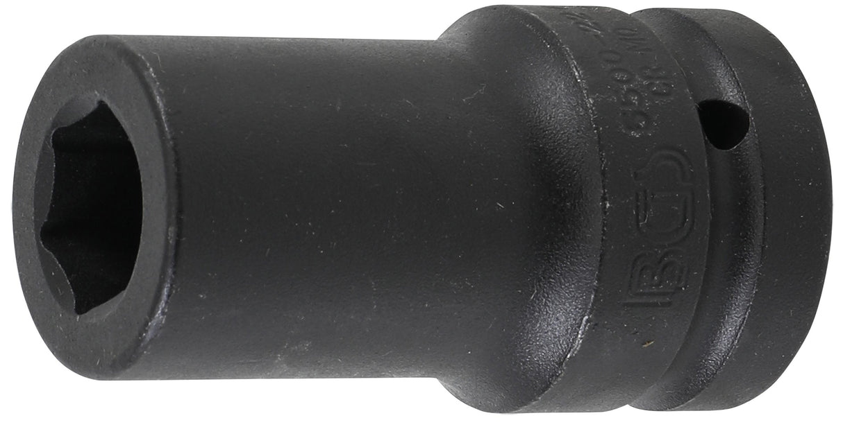 IMPACT SOCKET HEXAGON, DEEP | 25 MM (1") DRIVE | 22 MM (5500-22)