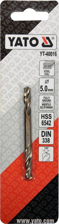 DOUBLE END METAL TWIST DRILL 5,0MM (YT-40016)