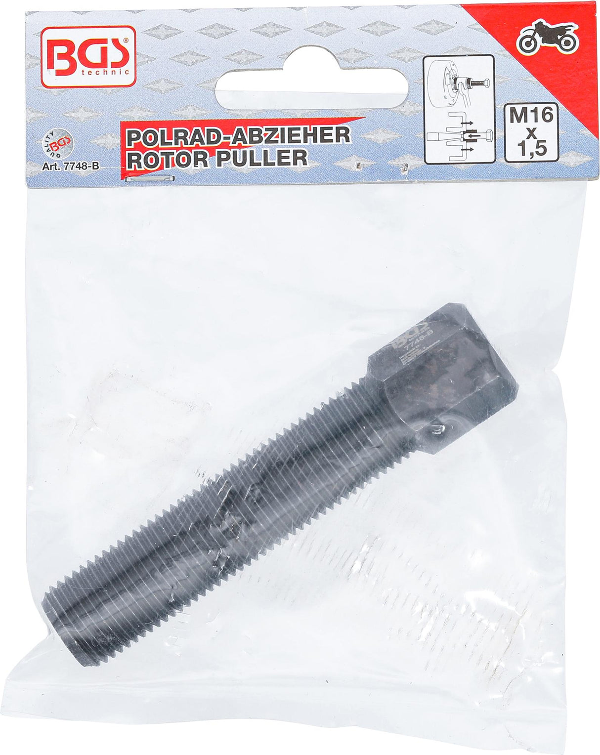 ROTOR PULLER EJECTOR SPINDLE | M16 X 1.5 (7748-B)