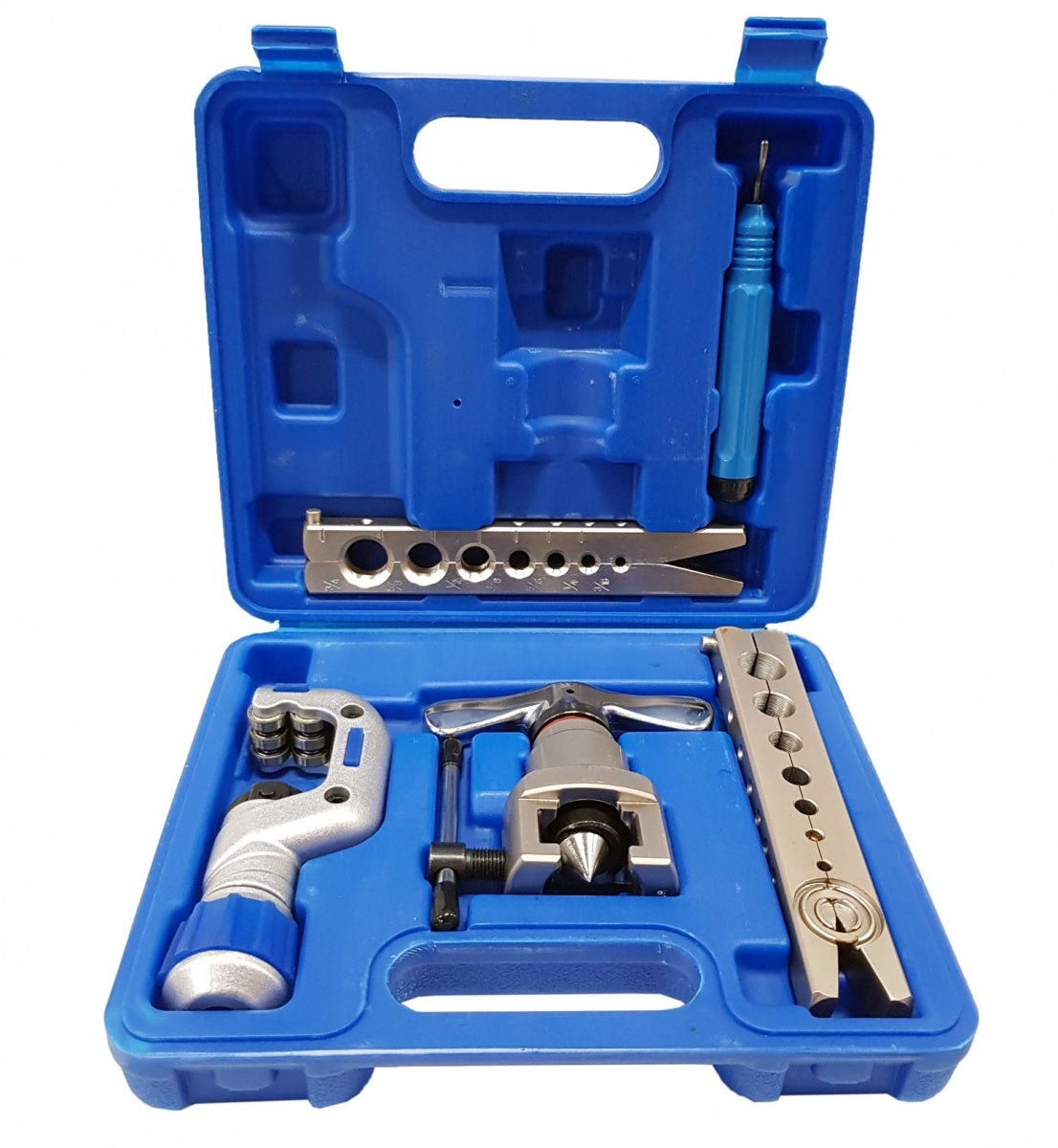 FLARING SET WITH CUTTER | ECCENTRIC CONE TYPE | RATCHET (WK-R806FT)